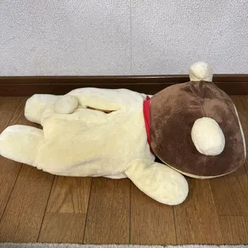 쿠리구마 티슈 케이스 봉제인형 쿠션 레트로 빈티지 레어