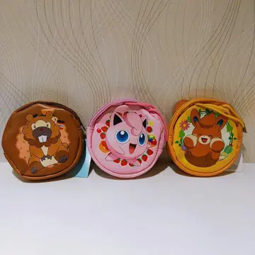 포켓몬 넥 파우치, 빠모, 비버니, 푸린, 총 3종