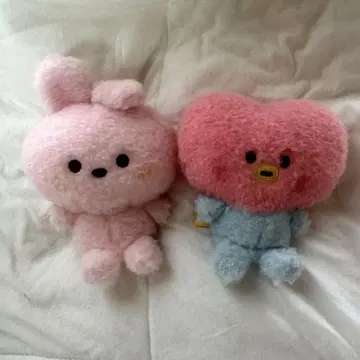BT21 COOKY+TATA 콩인형 minini