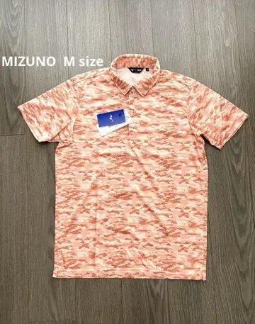 새상품 MIZUNO 미즈노 골프 피케 셔츠 흡한속건 스트레치 M