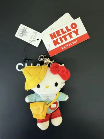 새상품 me % 로리즈팜 햇볕에 탄 키티 봉제 인형 키링 유치원
