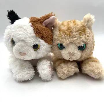 Sunlemon 선레몬 무릎고양이 S 사이즈 고양이 봉제 인형 2마리