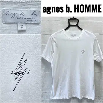 정품 agnes b. HOMME 아녜스베 옴므 T셔츠 사이즈 2