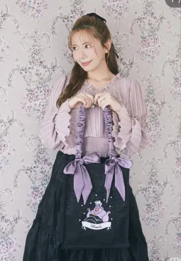 어 Ursula/리본 토트백