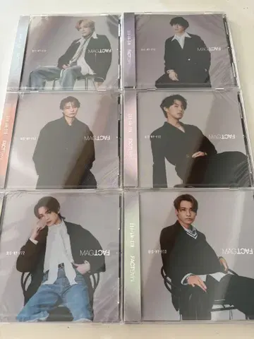 MAGFACT 솔로 비주얼반 6매 세트 Kis-My-Ft2