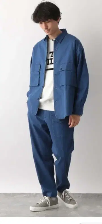 GLOBAL WORK KATO DESIGN 셋업 L 셔츠 팬츠