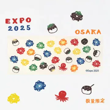 니지유라 손수건 EXPO 2025 OSAKA 캐릭터 타월 오사카 엑스포