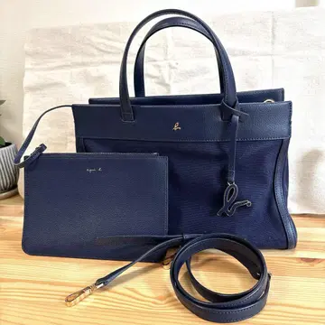 [ agnes b. ] 아녜스베 Sophie 2way 백 미니 파우치