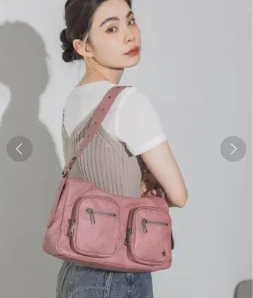 JEANASIS 더블 포켓 숄더백