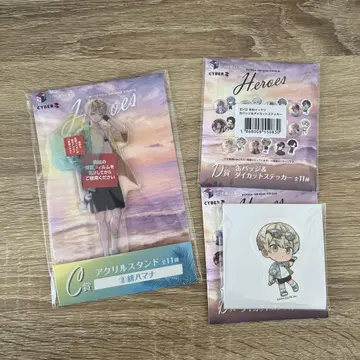 니지산지in 바다의 집 아크릴 스탠드, 캔뱃지 & 다이컷 스티커
