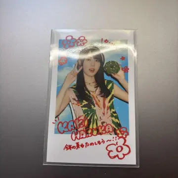 노기자카46 카키 하루카 한여름 전국 투어 노기 카페 폴라로이드풍 스티커
