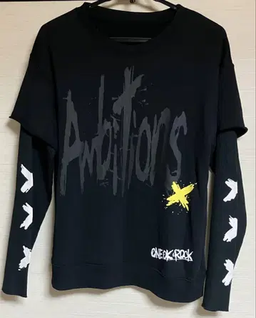 ONE OK ROCK 2017 굿즈 레이어드 상의