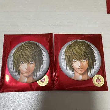DEATHNOTE 팝업 매트 캔뱃지 L