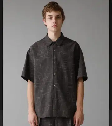 CITY 21 SS 체크 숏 슬리브 셔츠