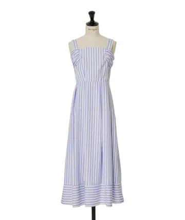 Multi-Way Back Ribbon Stripe Dress