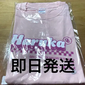 사쿠라바 하루카 CUTIE STREET 큐스토 OSHI API 티셔츠