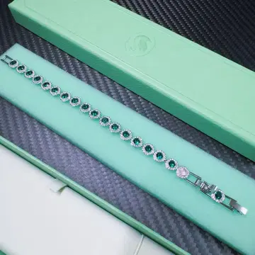 [고품질] SWAROVSKI 스와로브스키 팔찌 테니스