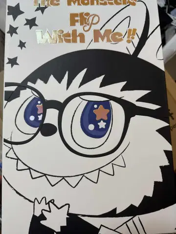 POP MART THE MONSTERS FLIP WITH ME 봉제 인형