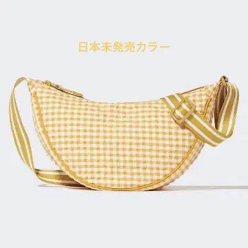 UNIQLO 유니클로 미니 라운드 숄더백 유럽