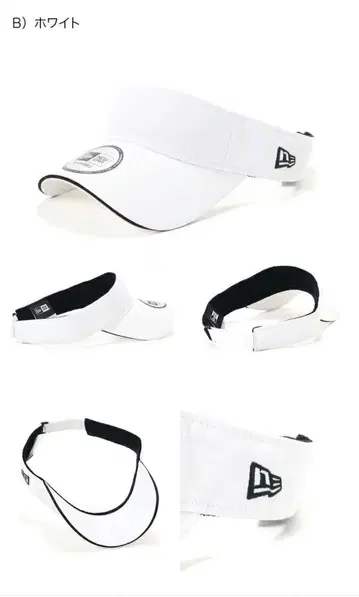 [택 포함] NEWERA 골프 선바이저