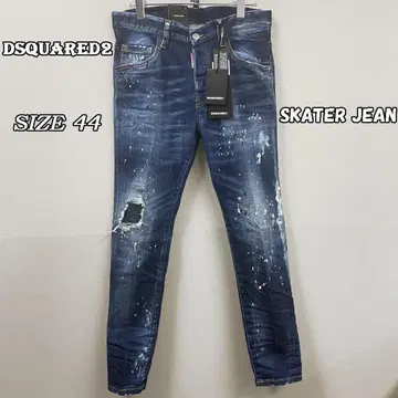 미사용! DSQUARED2 디스퀘어드 스케이터 청바지 44