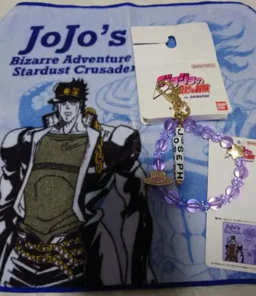 죠죠의 기묘한 모험 참 JOJO 죠타로 미니 타월 손수건