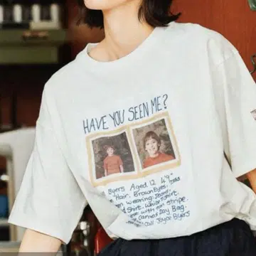 [ STRANGER THINGS ] 콜라보 포스터풍 프린트 티셔츠