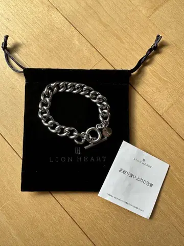 새상품 LION HEART 닻 체인 블레스 EXCLUSIVE MODEL