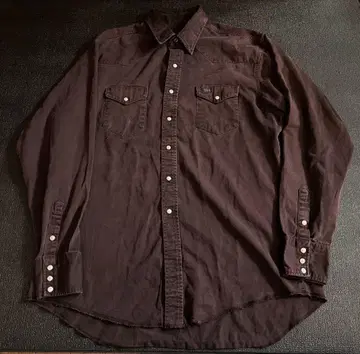 Wrangler 랭글러 후염 웨스턴 셔츠