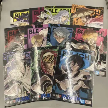 BLEACH 제일복권 H상 클리어 포스터 전11종 컴플리트