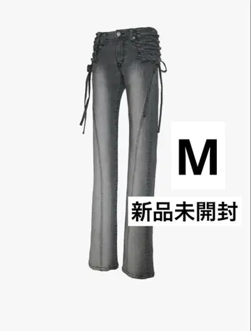 S 레이스 업 데님 1
