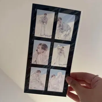 BTS 2021 SEASON'S GREETINGS JIN 네거티브풍 카드