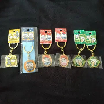 치이카와 하치와레 지역 한정 키링 6개 세트