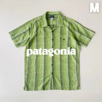 Patagonia 2010년 AC 얀 다이 셔츠 태국제 M 그린