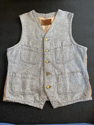 새상품급 SUGAR CANE OXFORD WORK VEST SC12048