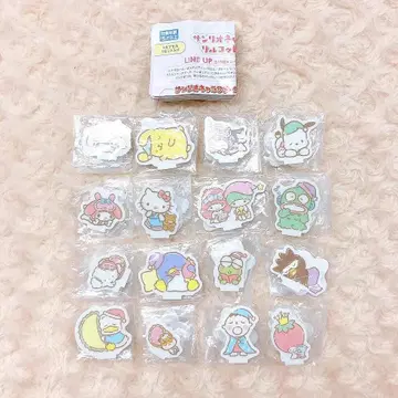 산리오 캐릭터즈 릴코트 스탠드 전 15종 + 시크릿 1종