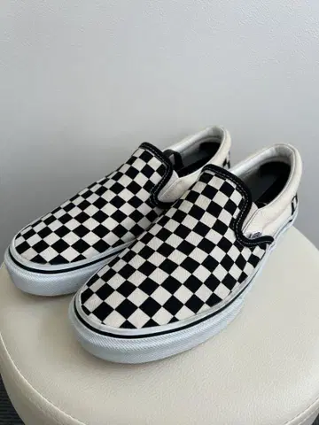 상태 Vans 체커보드 슬립온 27cm