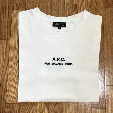 아페쎄 A.P.C 티셔츠 화이트 사이즈 XS
