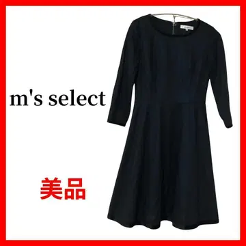 m's select 7부 소매 원피스 무릎 기장 포멀 세레모니 B230