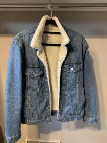 EDWIN 보아 데님 자켓