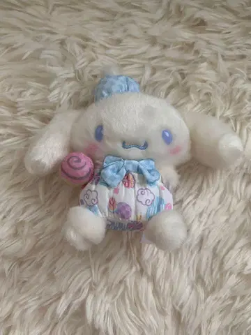 산리오 나고미 파스텔 시나모롤 마스코트 인형