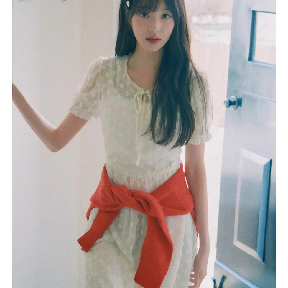 ROLAROLA | 로라로라 Rolarola Flower Shirring Onepiece on Bunjang