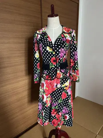 레지나 로만티코 38 꽃무늬 셋업