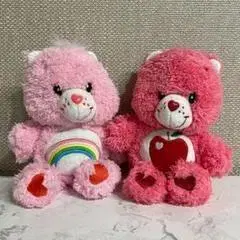 케어베어 치어베어 봉제 인형 세트 키링 피규어 곰