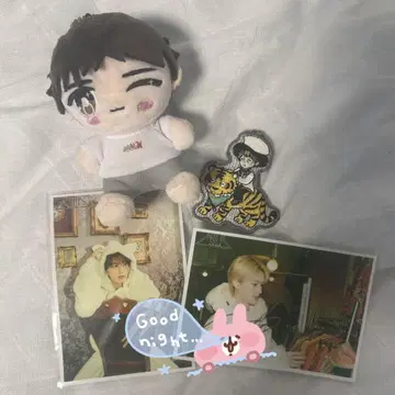 야마나카 쥬타로 봉제 인형 사인 포함 브로마이드 키링