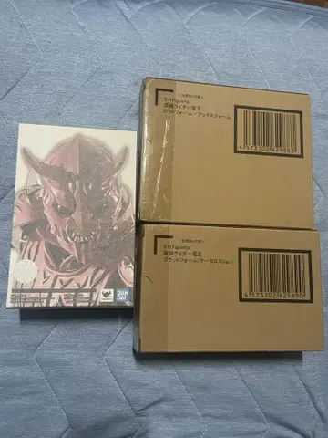 가면라이더 전왕 S.H.Figuarts 피규아츠 진골조 제법 3체 세트