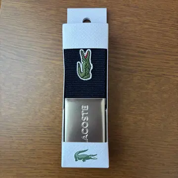 LACOSTE 벨트 네이비 미사용 새상품