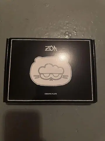 금일 한정 ZOA&FRIENDS ZOA 플레이트 2점