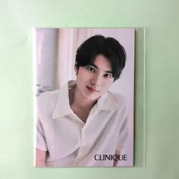 [미개봉 새상품] CLINIQUE x 혼다 쿄야 콜라보 포토 카드 1장