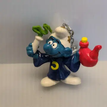 스머프 마법사 마술사 키링 슐라이히 앤티크